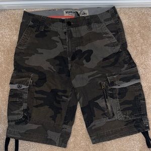 Camo Cargo Shorts